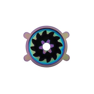 Hypernova Iridescent Titanium 63mm Conical Burrs for VS6 Grinder