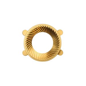 Supernova Gold Titanium Coated 58mm Flat Burrs for VS6 Grinder